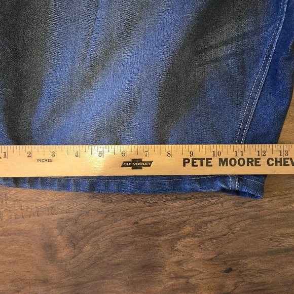 NWT Ecko Unltd Jean Shorts Mens Size 46 759 Relaxed Fit Belted Denim Jorts - Picture 5 of 6